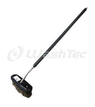 Borstellans 1300mm gebogen met borstel
