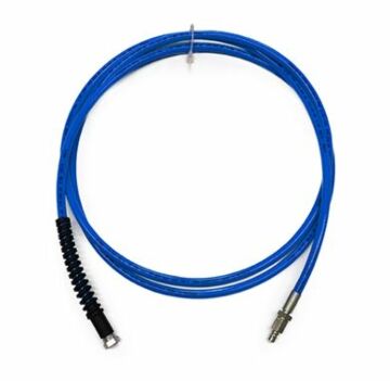 Hogedrukslang snelkoppeling blauw